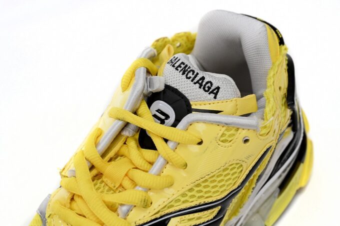 Balenciaga Runner Black Yellow - Image 3