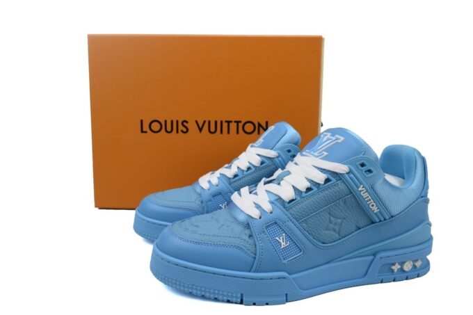 Louis Vuitton Trainer Blue - Image 4
