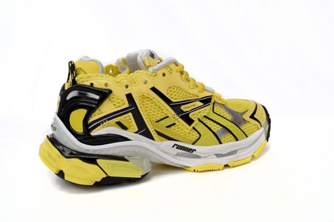 Balenciaga Runner Black Yellow - Image 14